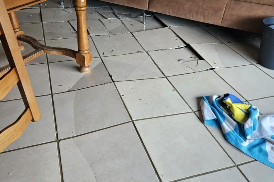 Carrelage qui se soulève avis
