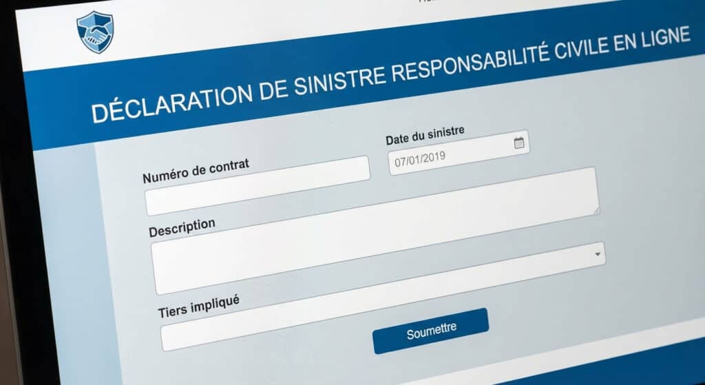J'ai cassé quelque chose chez quelqu'un déclaration de sinistre