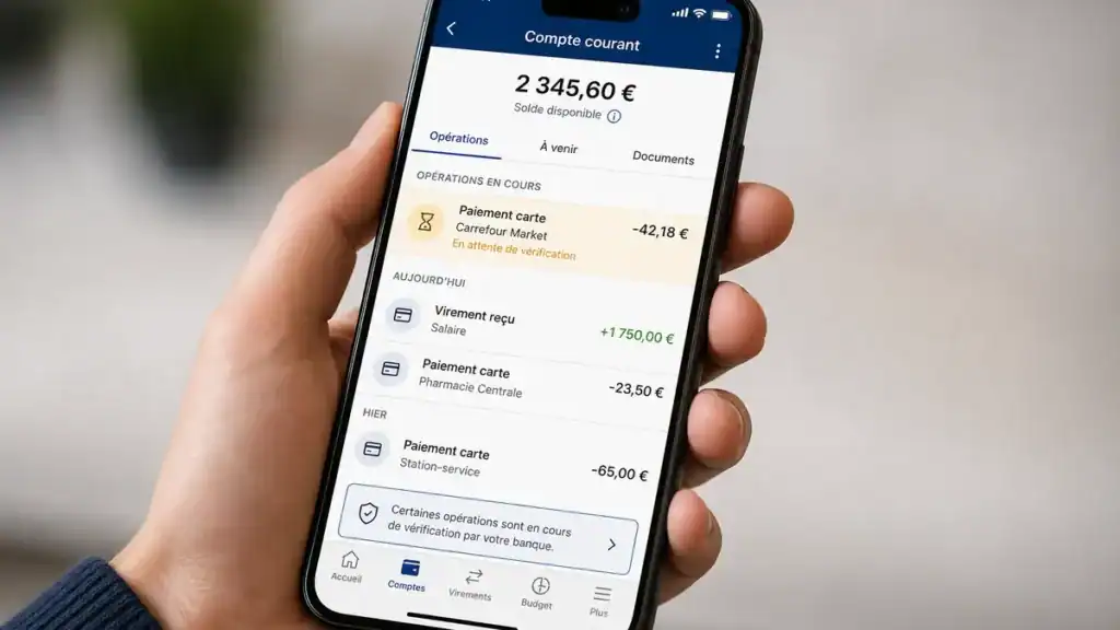Paiement par carte jamais débité avis