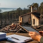 Indemnisation incendie Gironde : maison touchée par un feu de forêt, assurance habitation, expertise et recours (2026)