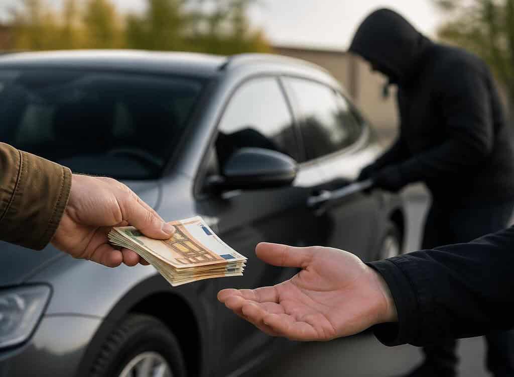 vol vehicule paye especes refus indemnisation assureur